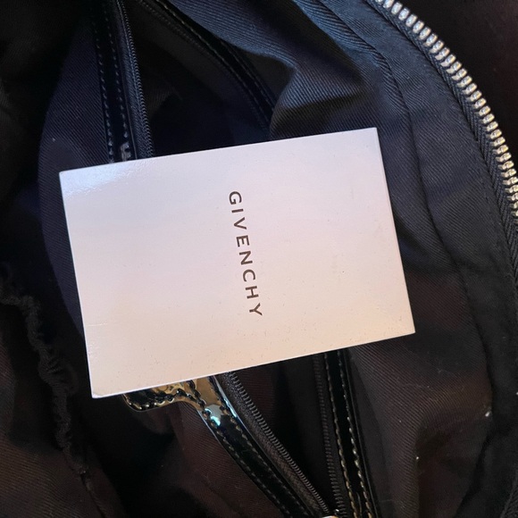 Givenchy Black Sequin and Patent Leather Medium Nightingale Tote Bag - Picture 11 of 13